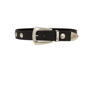 B-LOW THE BELT JORDANA MINI MOTO LEATHER BELT SZ M